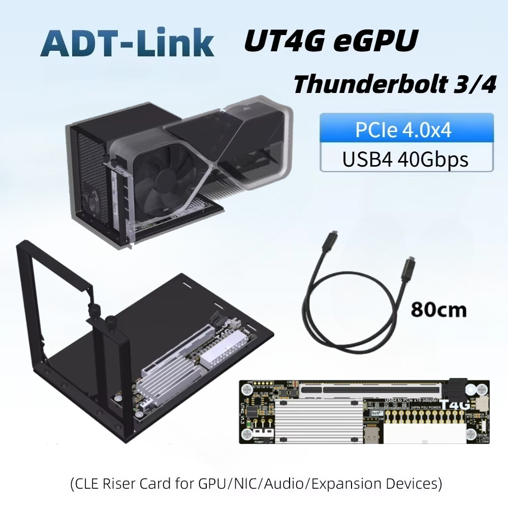 Gpu External Dock Egpu Thunderbolt 4 - Docking station per scheda grafica esterna