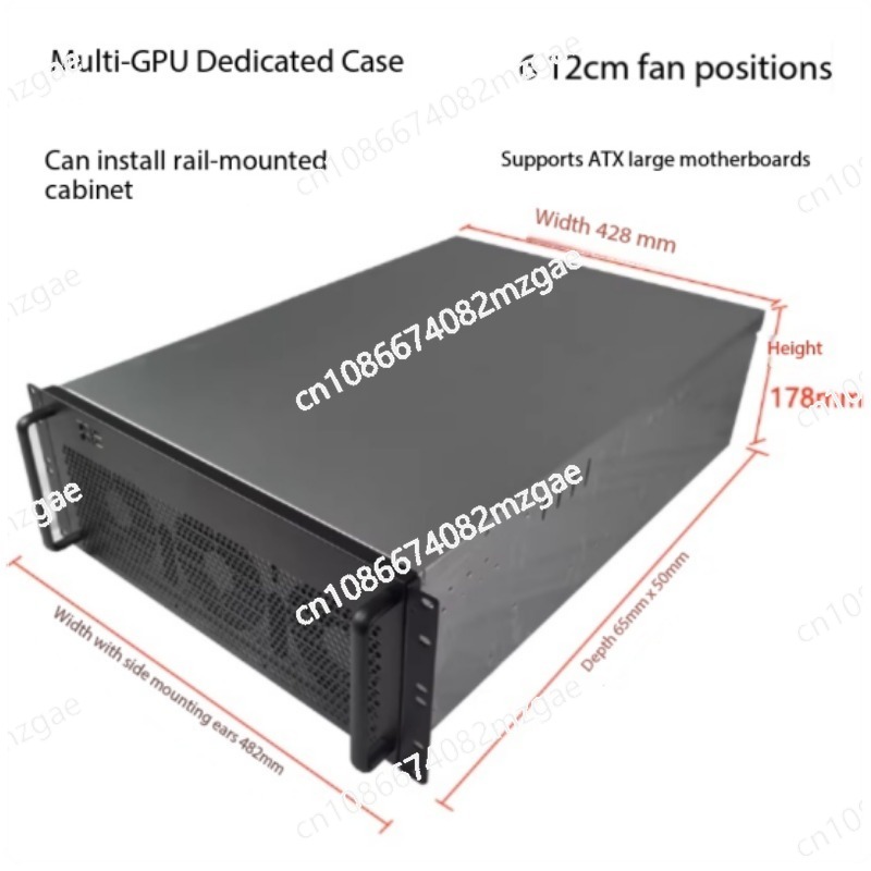 Server Gpu Chassis 4U - Chassis 4U per schede grafiche multiple,