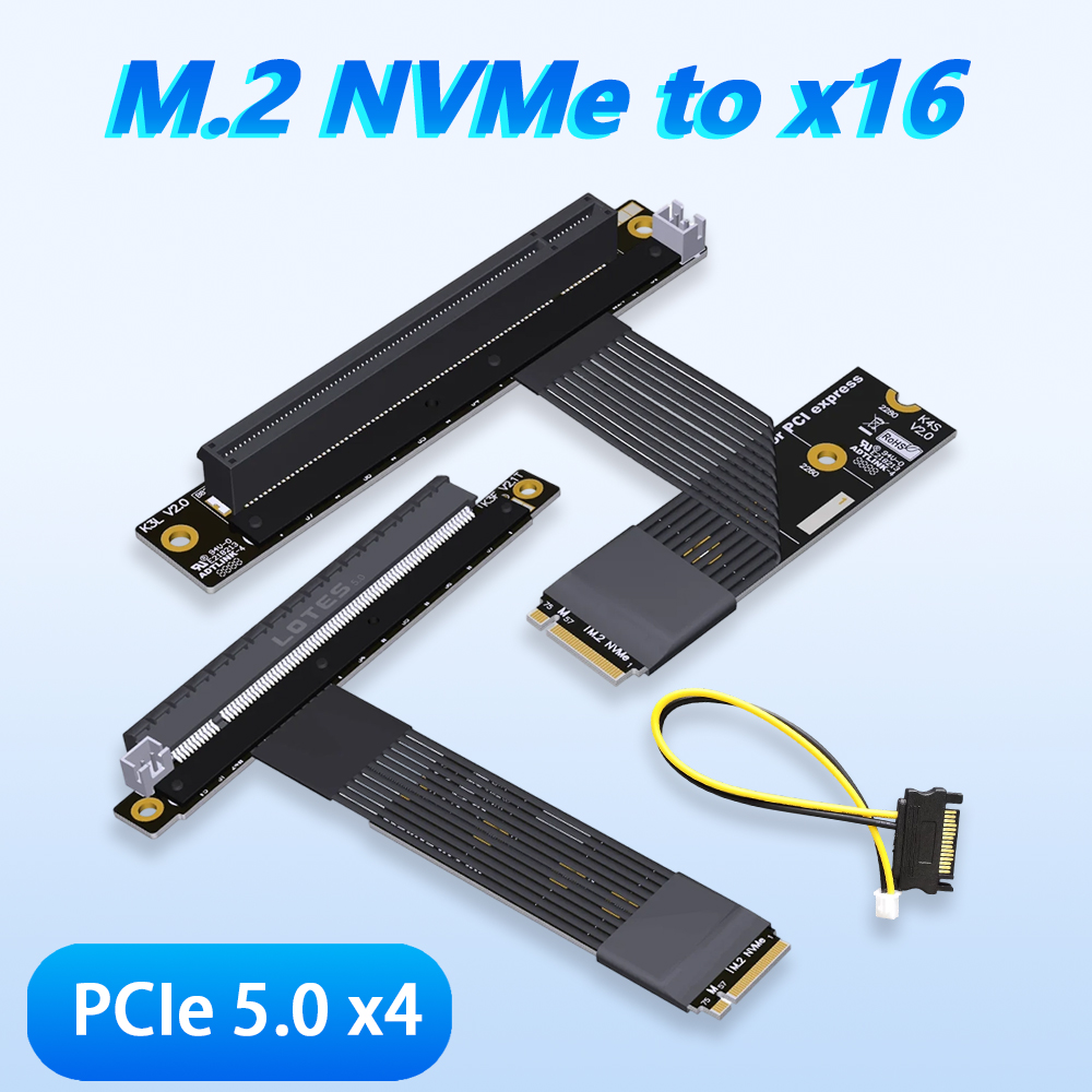 Cavo Riser ADT-LINK M.2 NGFF N - Pcie 5.0 Gpu Riser Cable recensione e prezzo