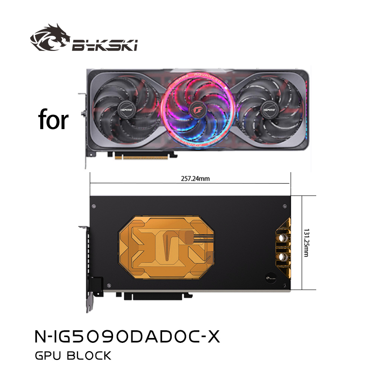 Blocco GPU Bykski per scheda g - Rtx 5090 32Gb recensione e prezzo