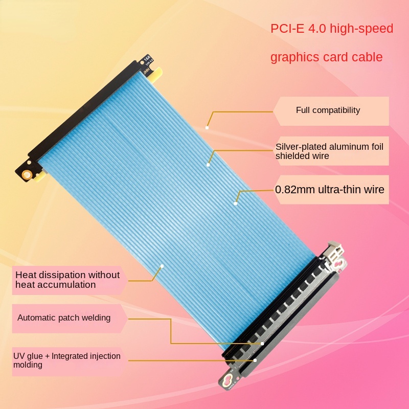 Cavo Riser Pcie 4.0 doppio inv - Itx Gpu Riser Pcie 4.0 16X recensione e prezzo