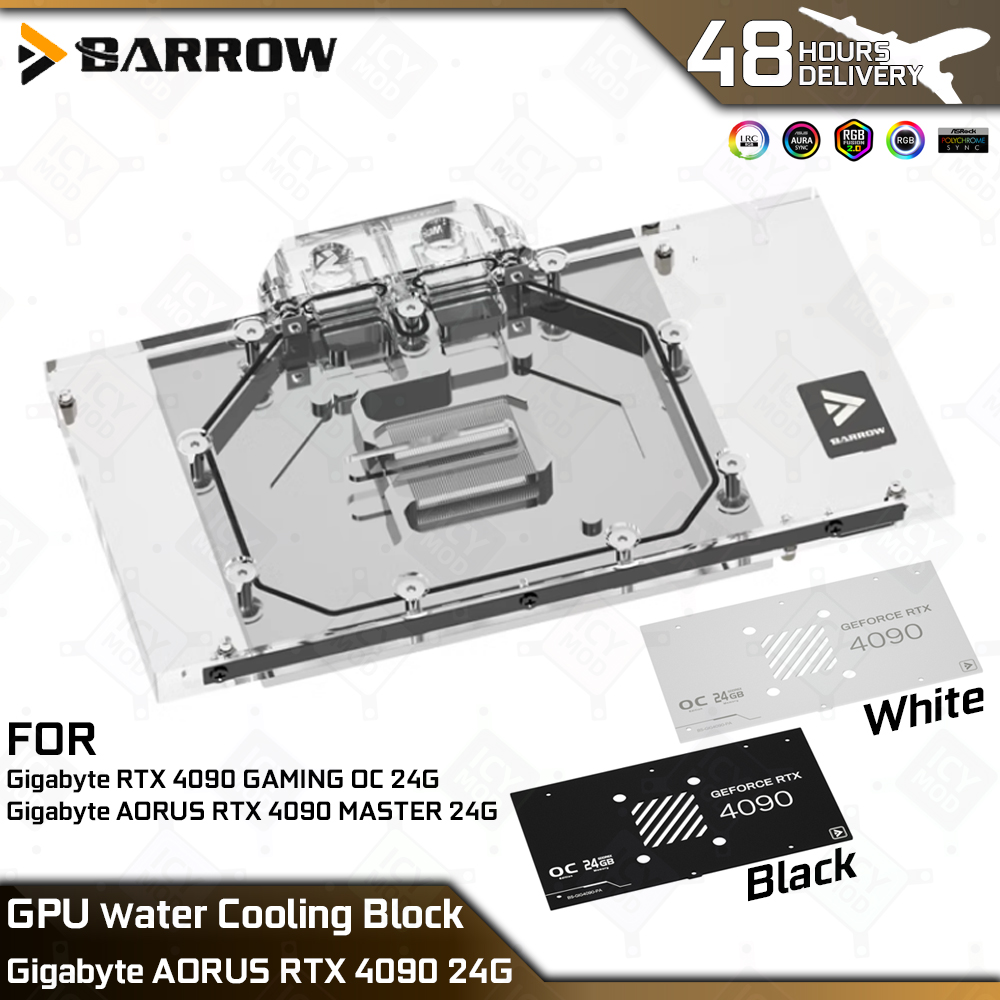 Barrow GPU Blocco di raffredda - Rtx 4090 Water Block recensione e prezzo