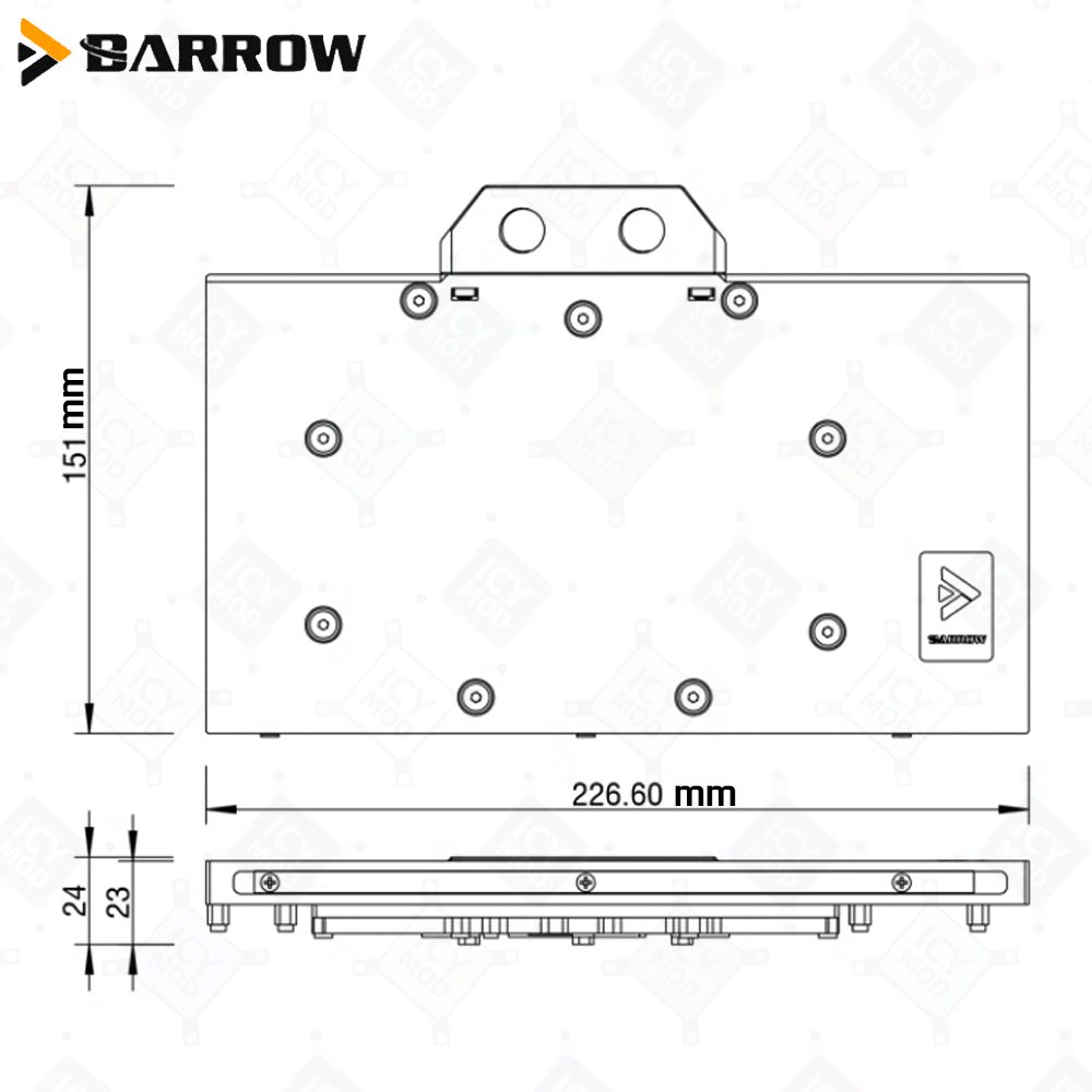 Barrow GPU Blocco di raffredda - Rtx 4090 Water Block recensione e prezzo
