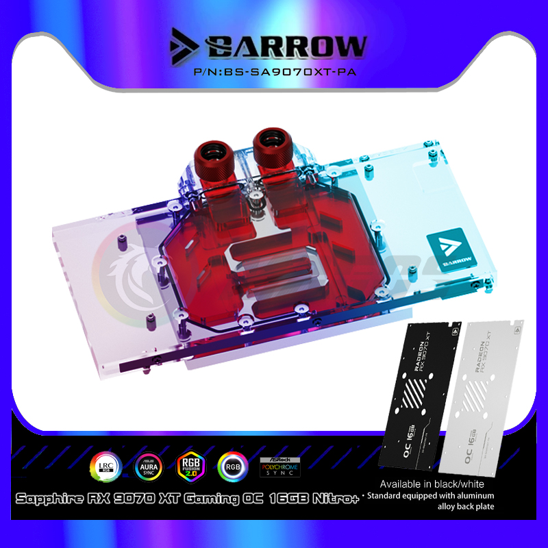 GPU Water Block per SAPPHIRE R - Rx 9070 16Gb recensione e prezzo